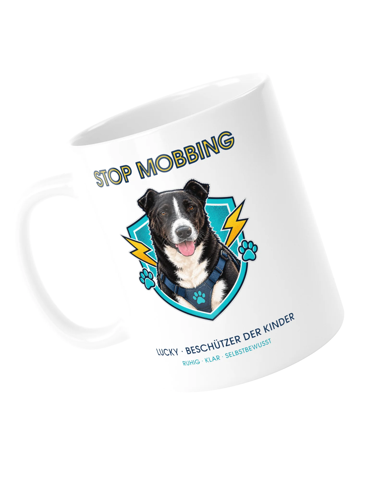 DogKids Stop Mobbing Becher – Lucky HeroDog product image (5)