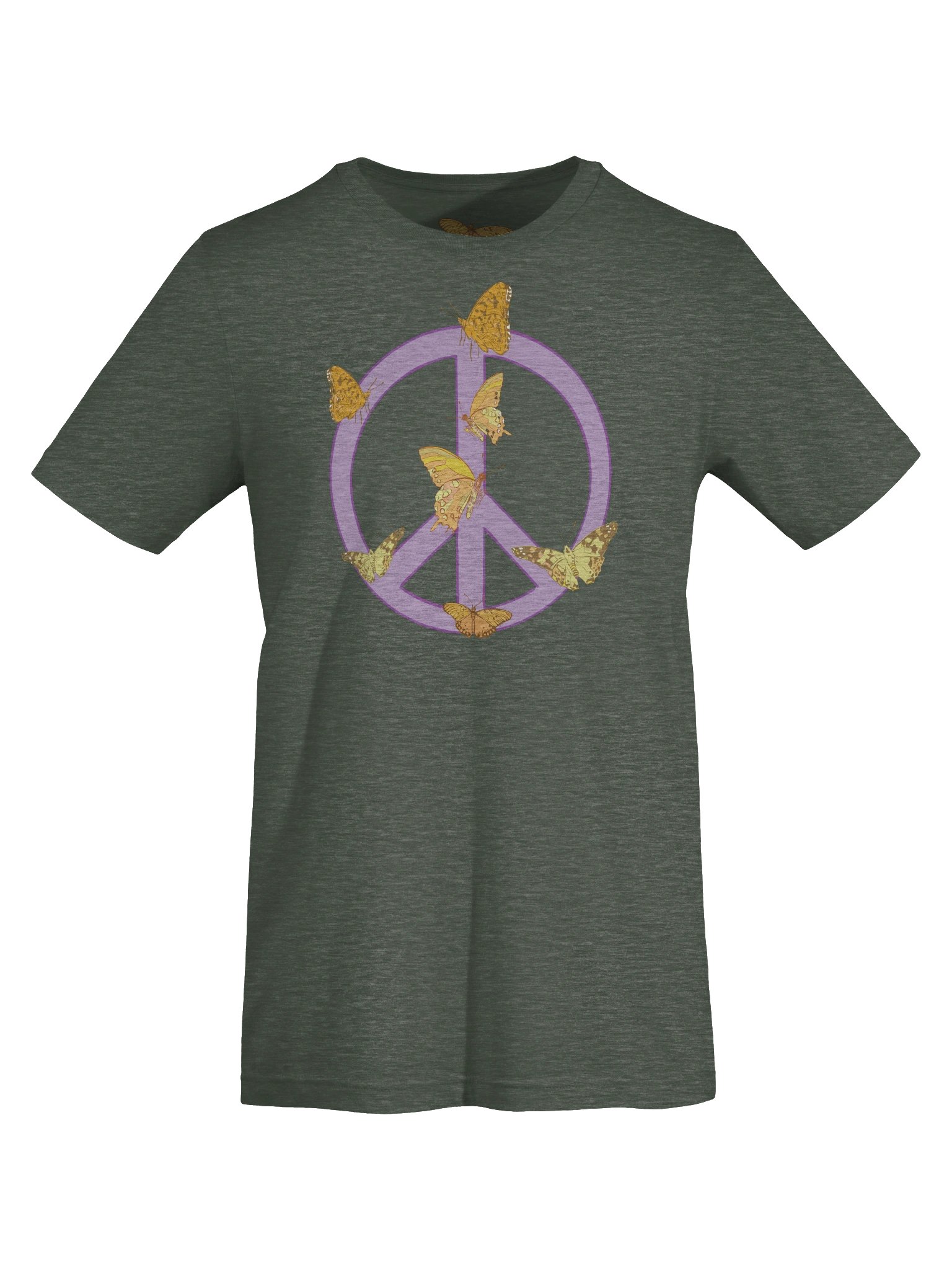 Butterflies and Peace Unisex T-shirt product image (7)