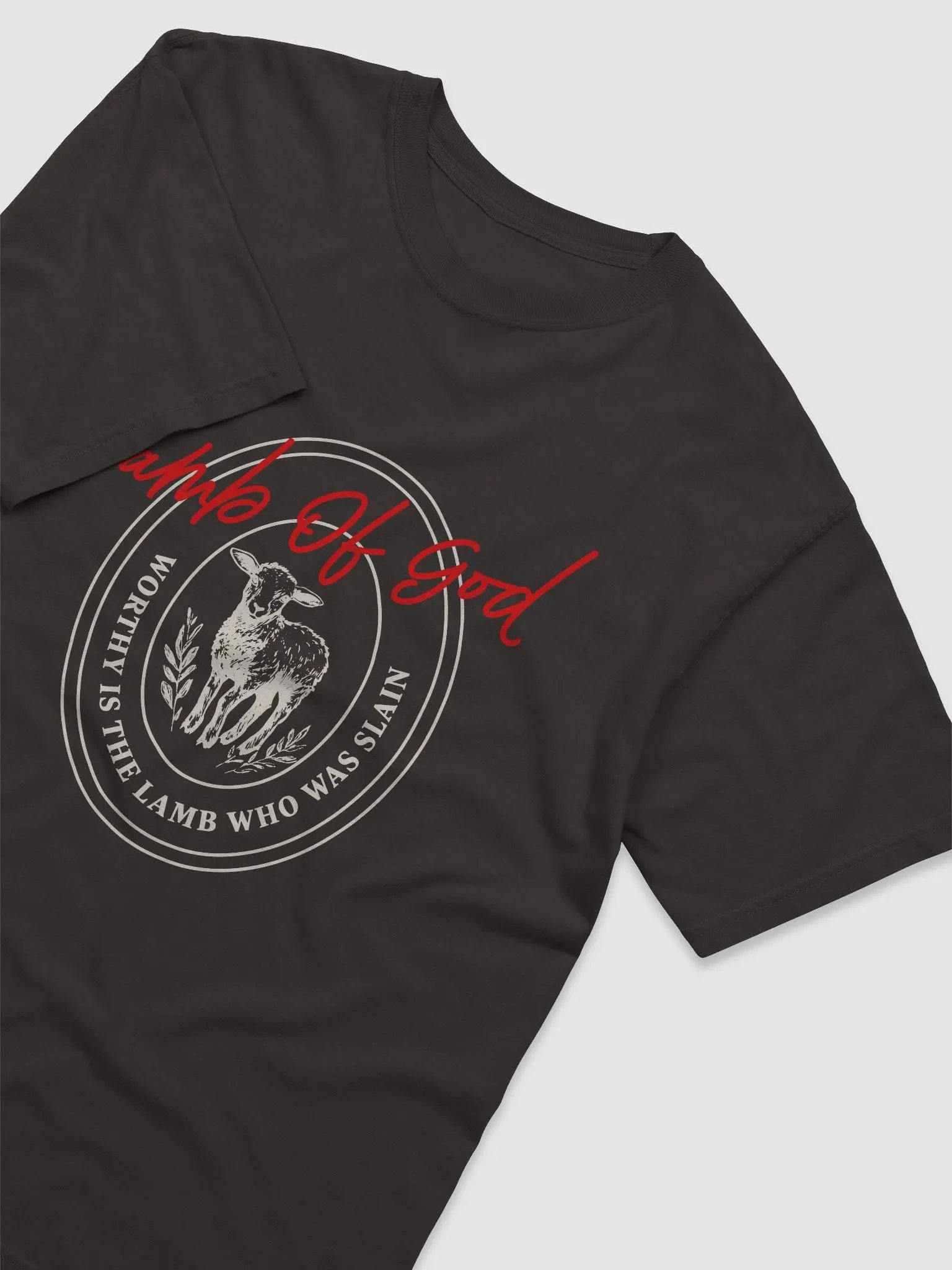 'Lamb of God' graphite combo tshirt product image (2)