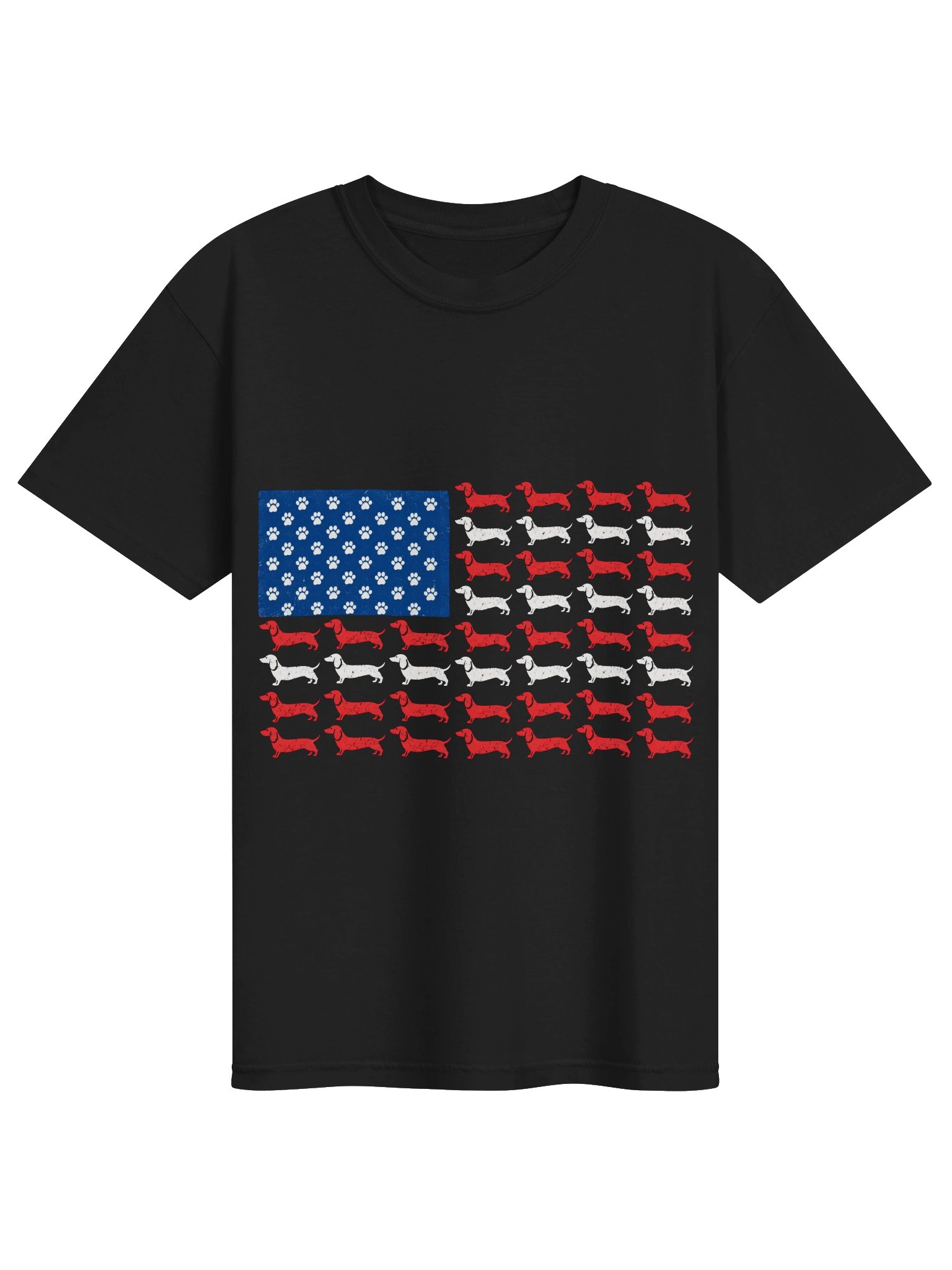 Dachshund American Flag Tee 🇺🇸 product image (1)