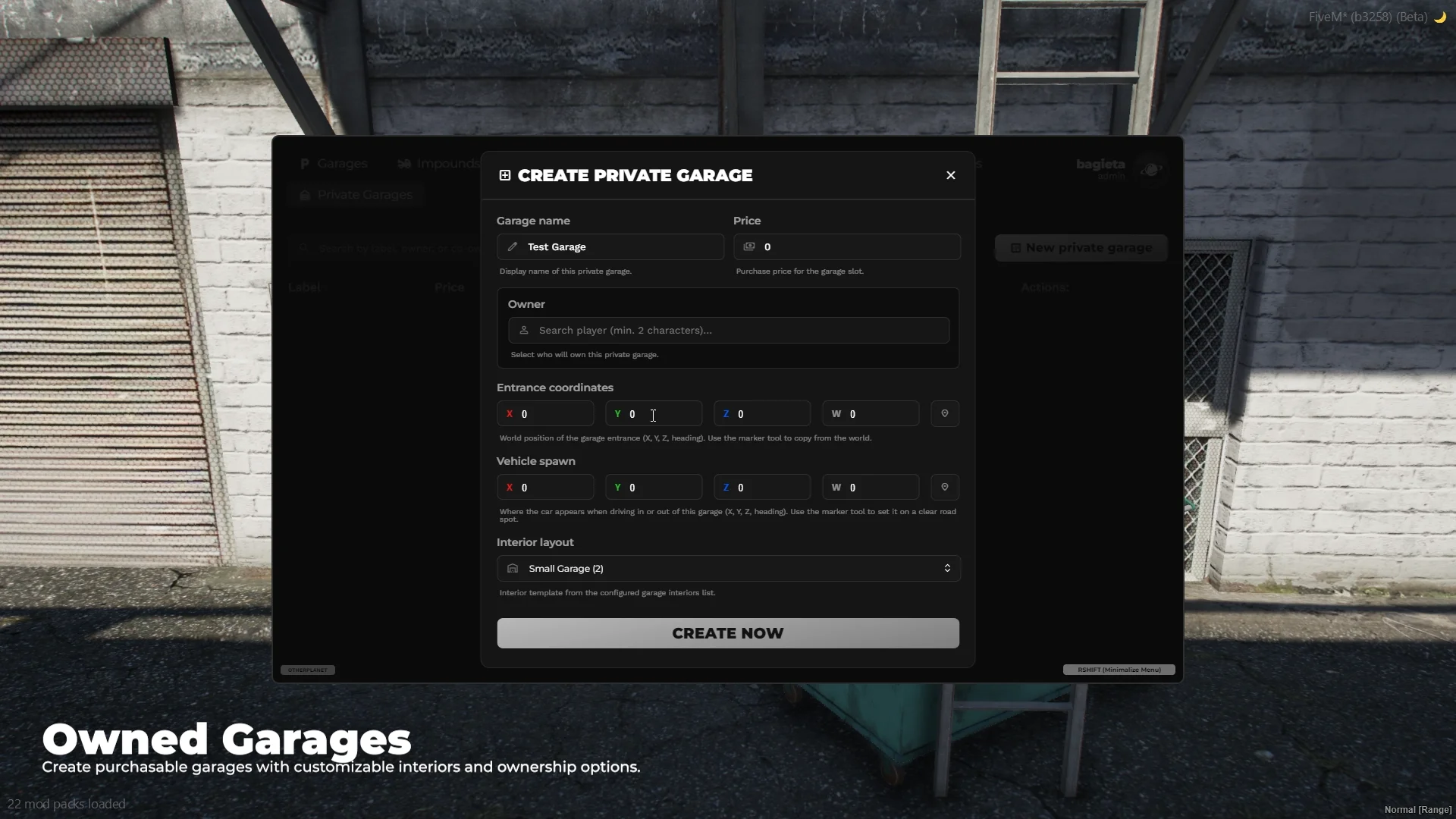 Garages V3 - The best garage script for FiveM! [ESX/QB/QBOX] product image (4)