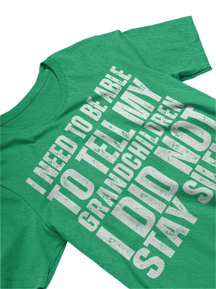 I Did Not Stay Silent Women's Tee product image (2)