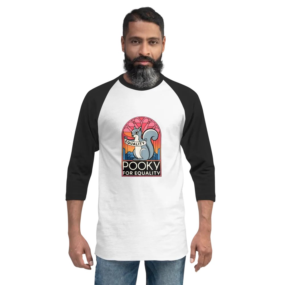 Pooky's Equality Rally Raglan Tee product image (2)