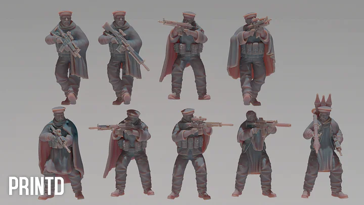 Tora Bora Soldiers - Modern Warfare Wargame Resin Models Zona Alpha product image (2)