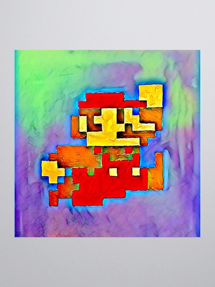 Super Mario 8-bit Sticker product image (1)