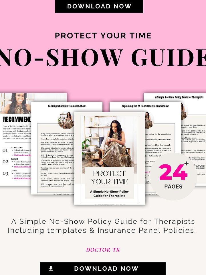Private Practice No-Show Guide product image (1)