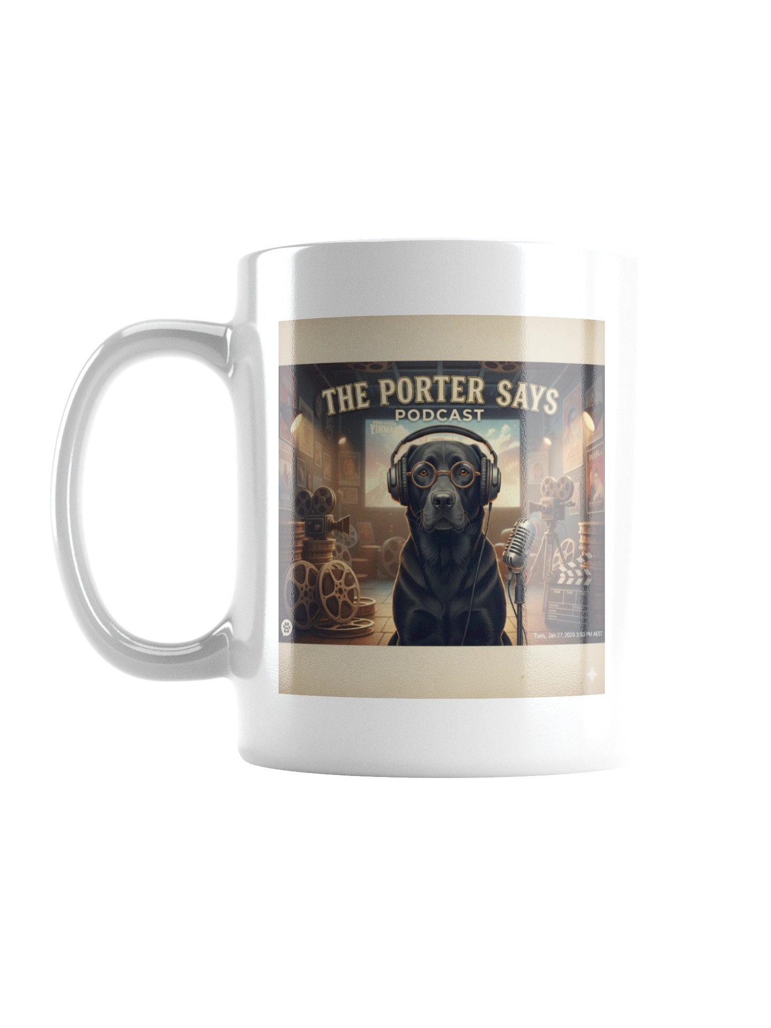 Porter Says Coffee Mug product image (1)