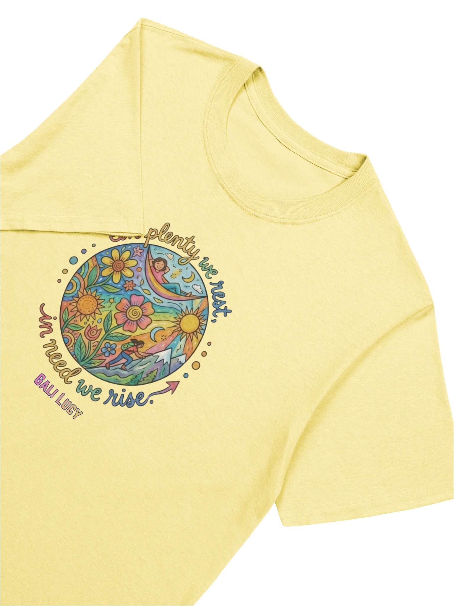 In Plenty We Rest Unisex T-Shirt product image (1)