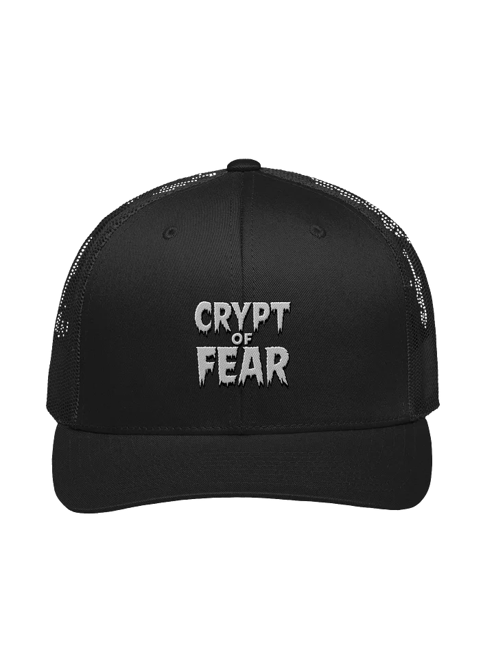 CRYPT OF FEAR Embroidered Trucker Hat product image (4)