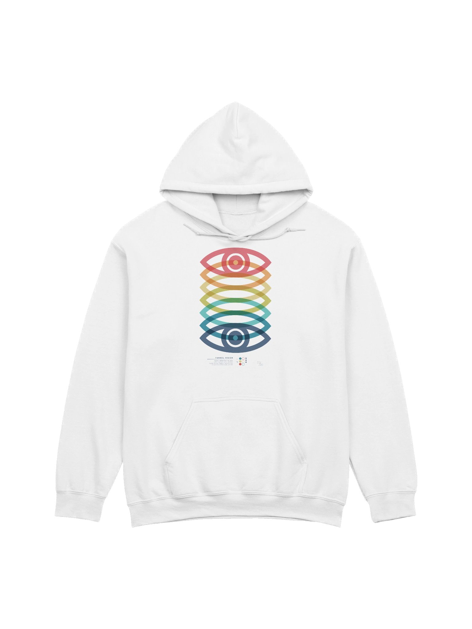 Tunnel vision graphic hoodie product image (45)