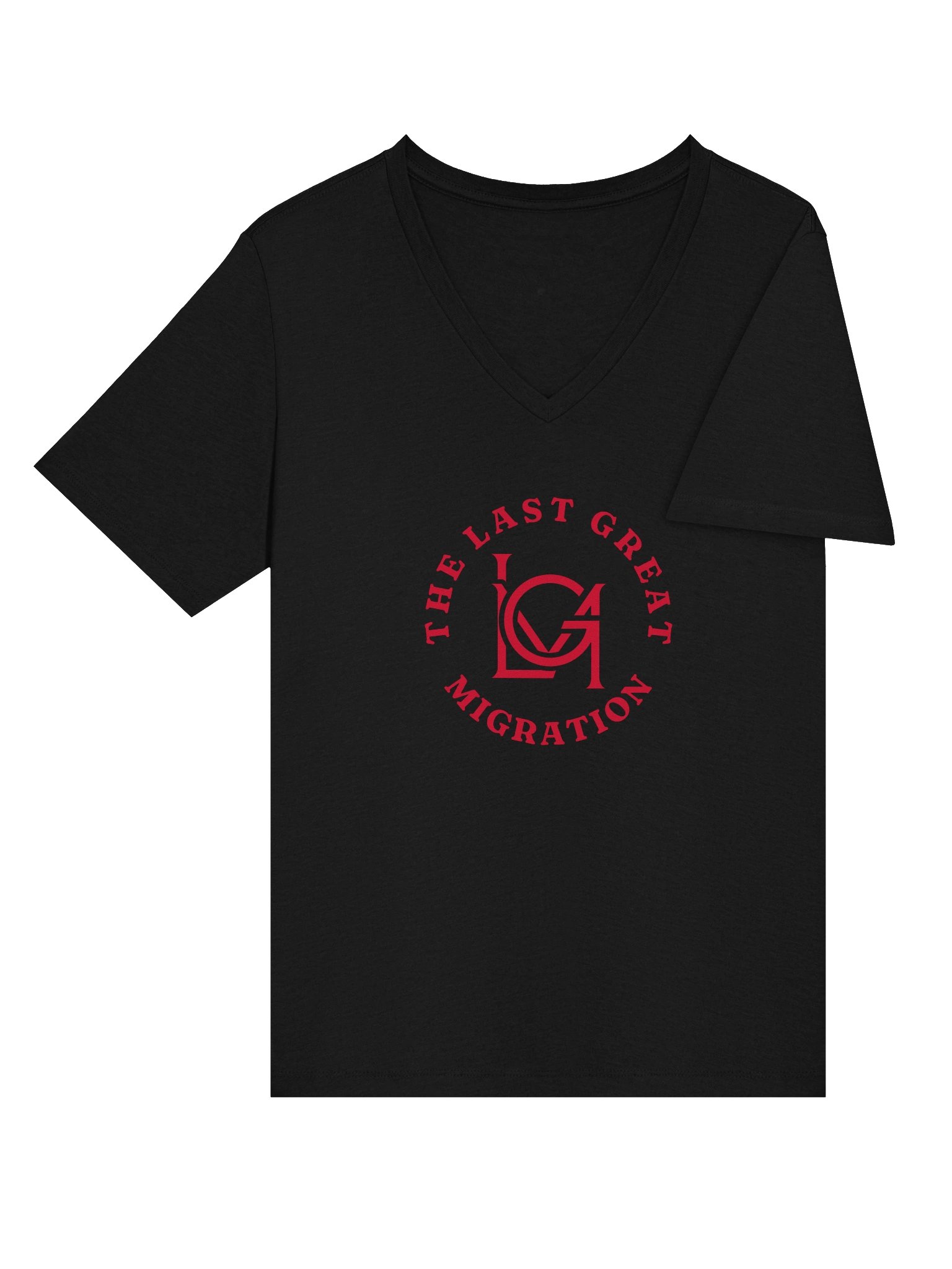 The Emblem V Neck (Women's, Red Logo) product image (8)