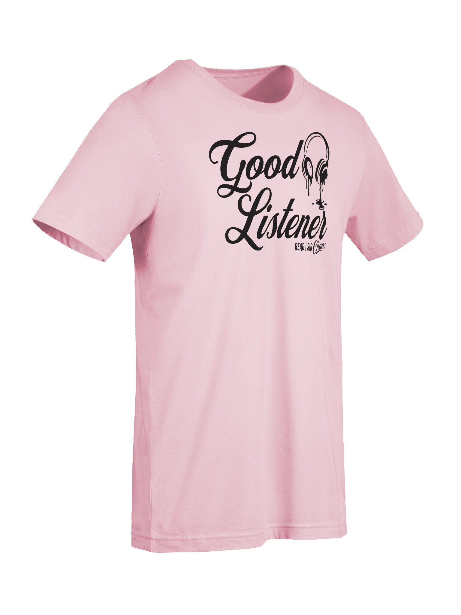 Good Listener Tee - Black Text product image (99)