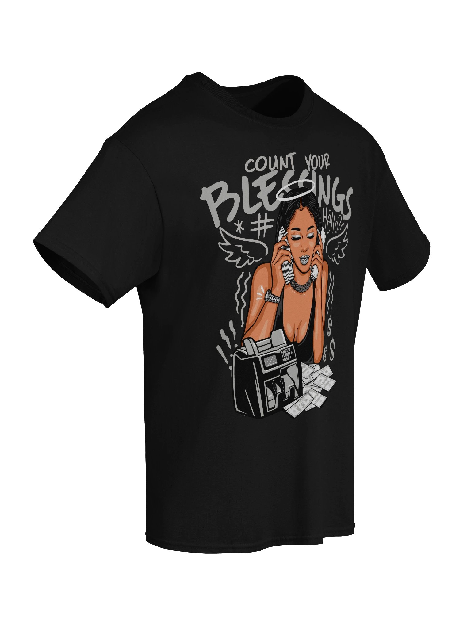 Blessed Cashflow T-Shirt - Unisex T-Shirt – Premium Printed T-Shirt for Everyday Casual & Streetwear product image (8)