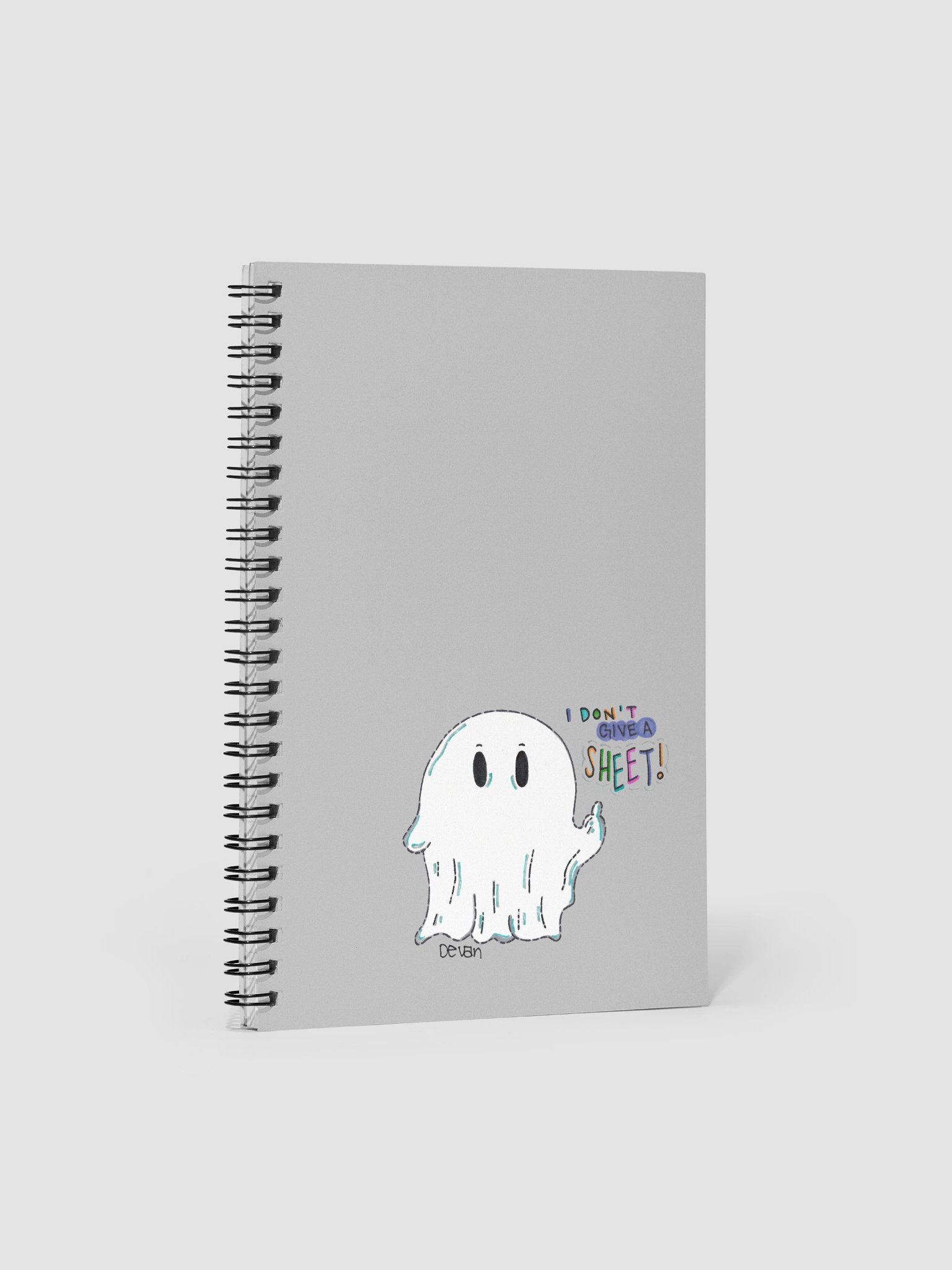 Ghost: Give No Sheets Notebook product image (1)
