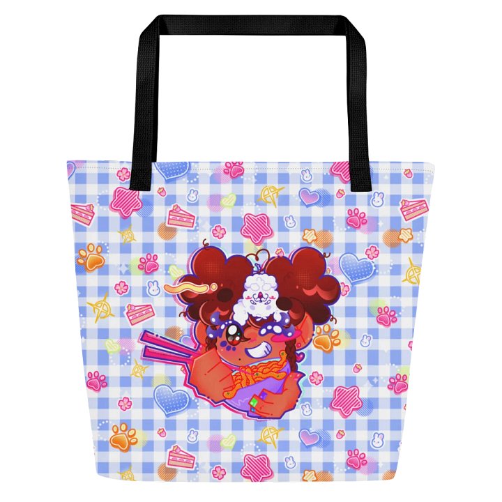 RamenDoodlesCafe Cartoon Tote Bag product image (1)