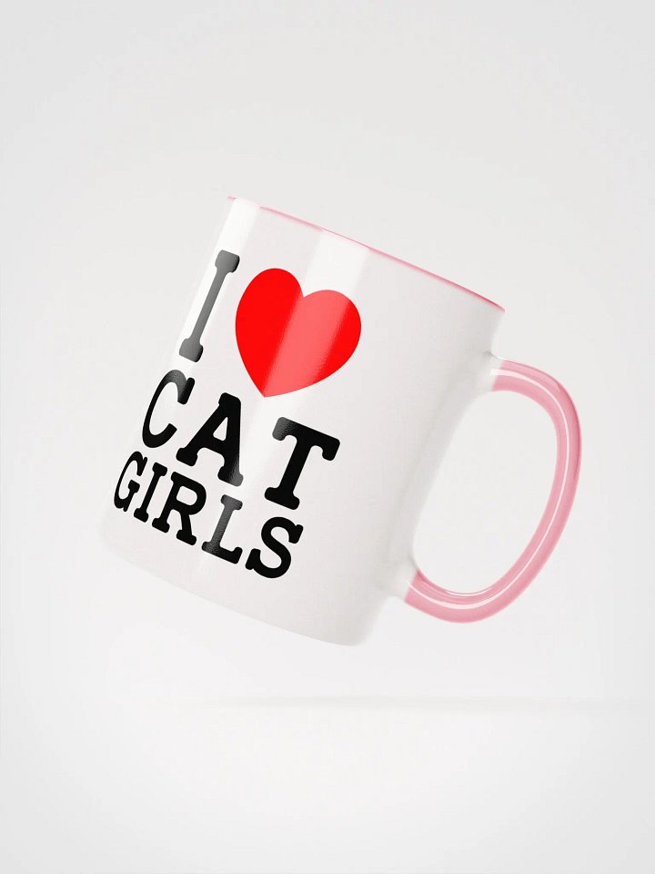 I Heart Cat Girls Ceramic Mug product image (2)