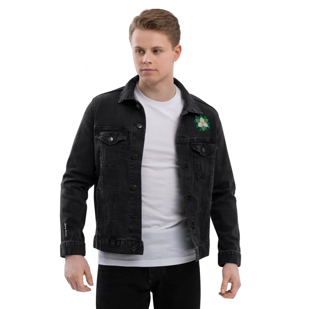 Trilliumnaire™ Embroidered Denim Jacket product image (7)