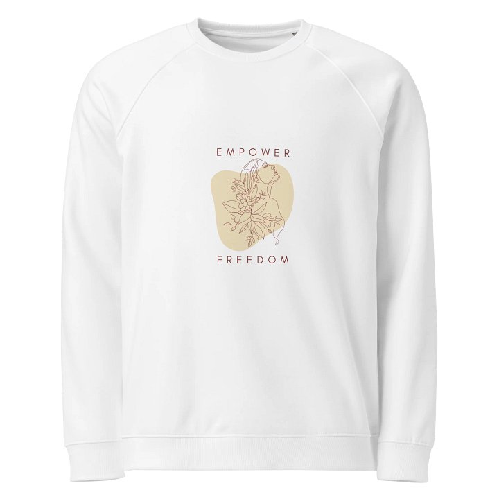 Women's Organic Raglan Sweatshirt ORFB0115 product image (1)