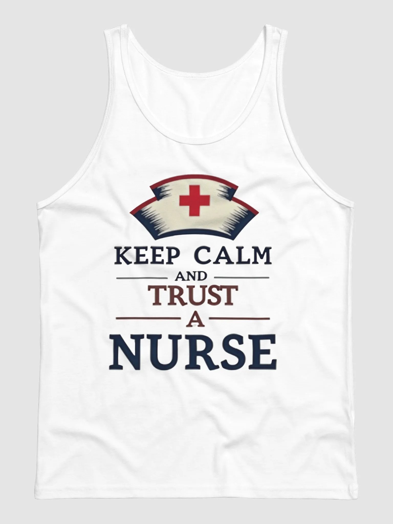Trust A Nurse Jersey Tank product image (1)