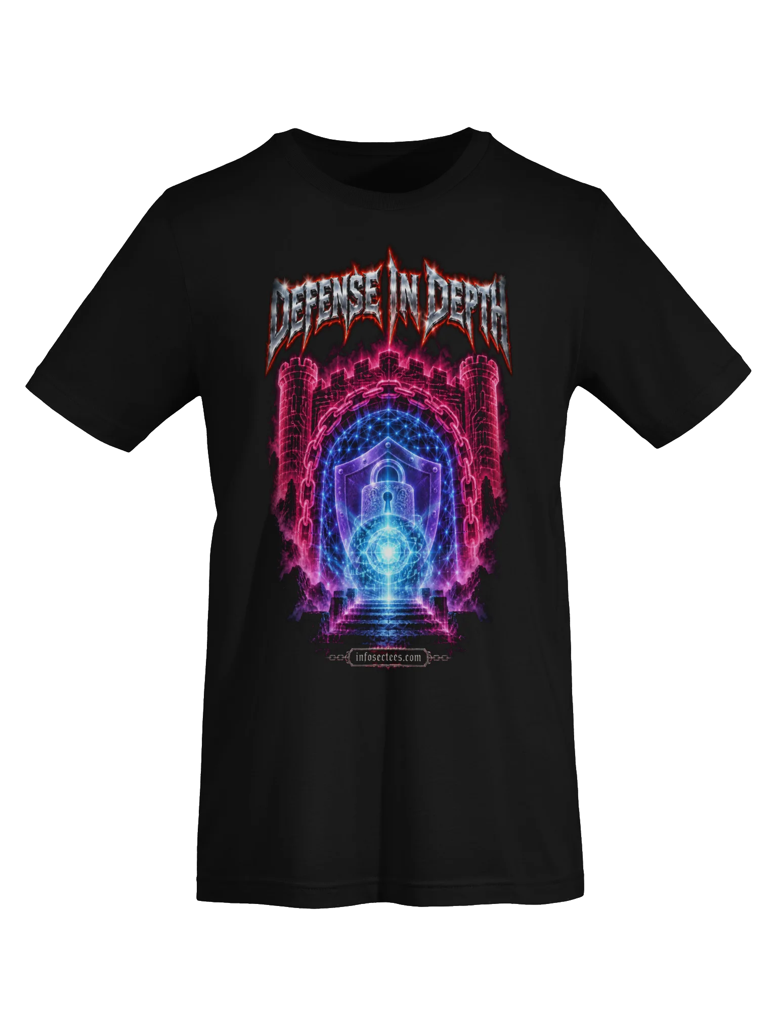 Defense in Depth Metal Tee product image (7)