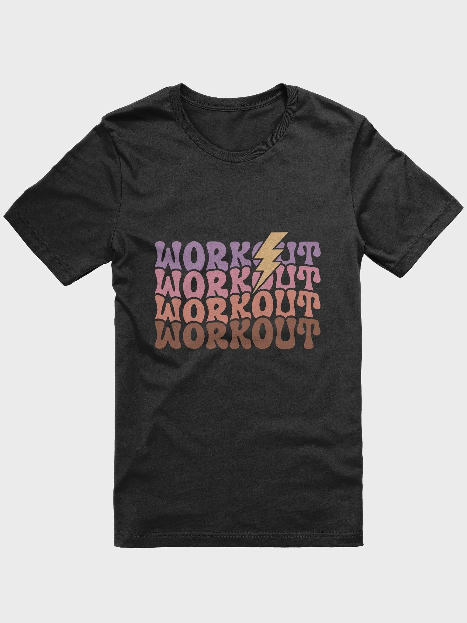Power Bolt Workout Unisex T-Shirt product image (3)