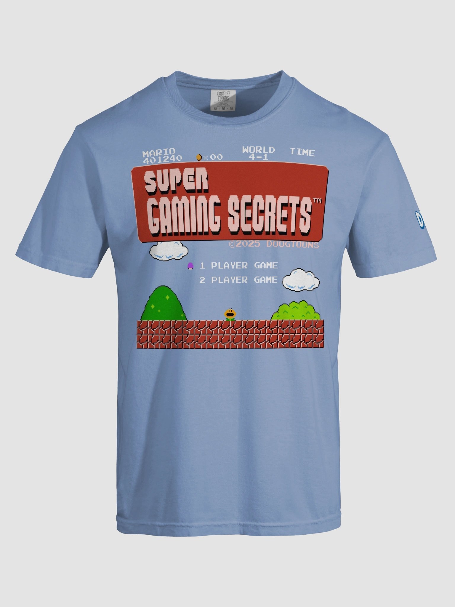 Super Gaming Secrets SMB T-Shirt product image (5)