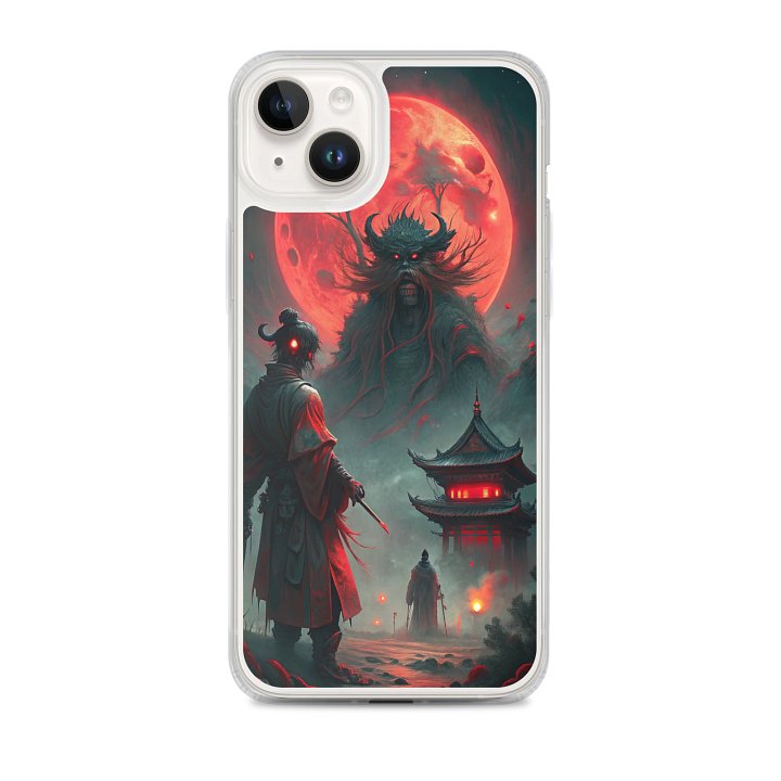 Blood Moon Showdown Clear MagSafe iPhone Case product image (1)