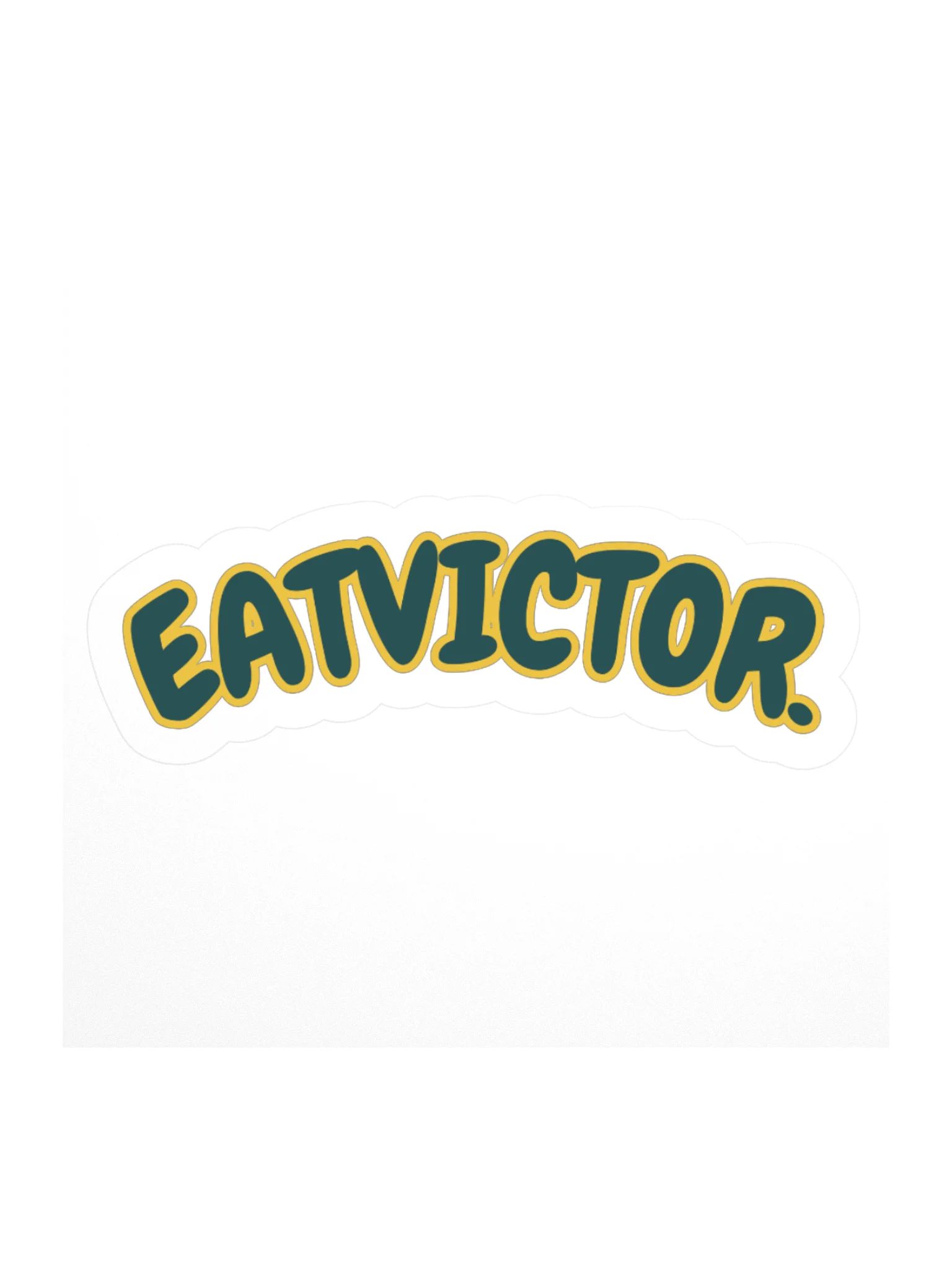 EATVICTOR. STICKER. product image (1)