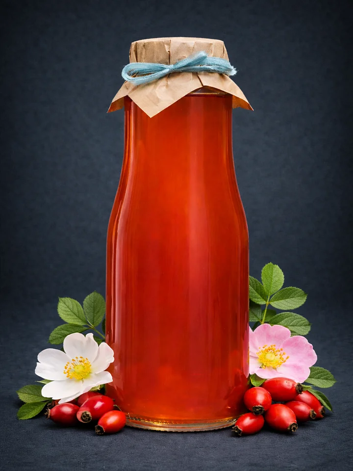 Armenian Rosehip Syrup Sugarfree 1L product image (1)