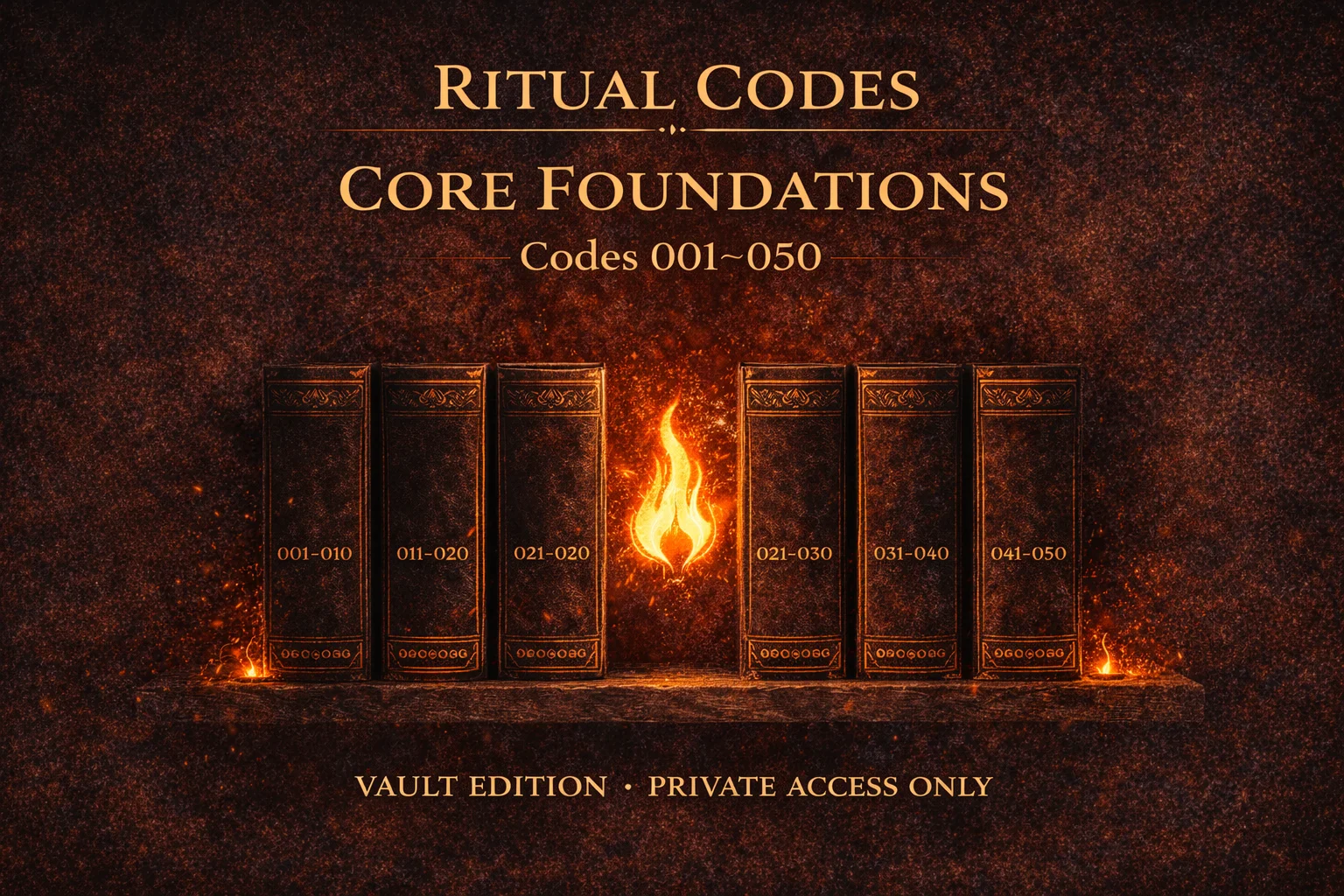 🔒 RITUAL CODES  CORE FOUNDATIONS BUNDLE (Codes 001–050) BUNDLE product image (2)
