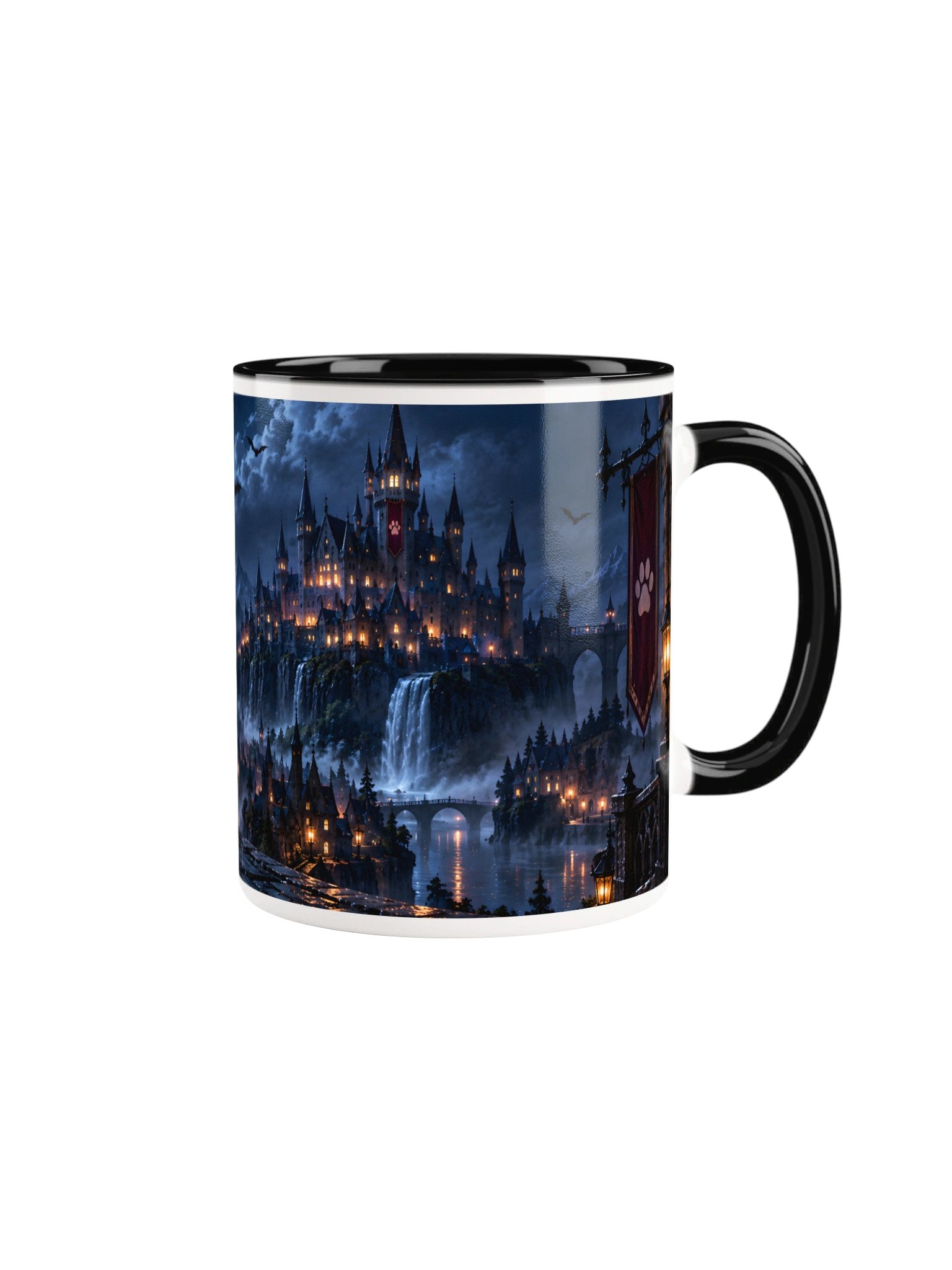 Lakkazi Kitten Midnight Mug product image (1)