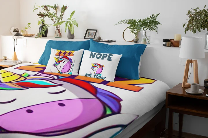 NOPE Pillow - One Side Print product image (2)