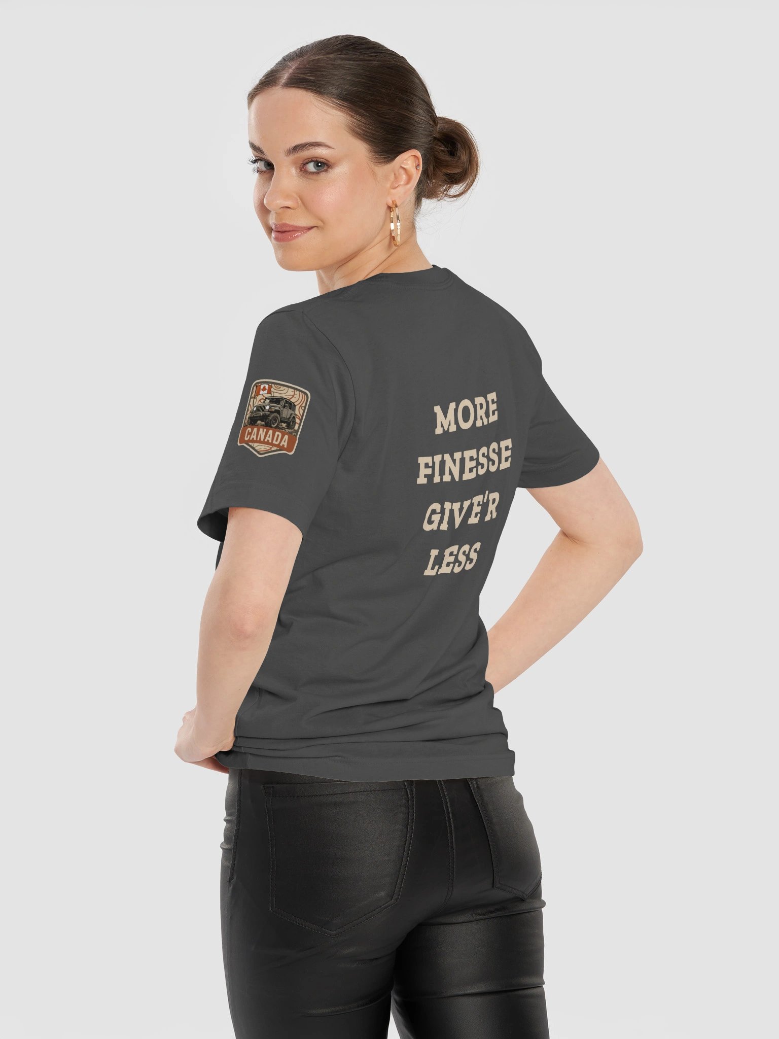 Unisex t-shirt with Fuckery Jeep Logo and Finesse Slogan (Dark colours) product image (112)