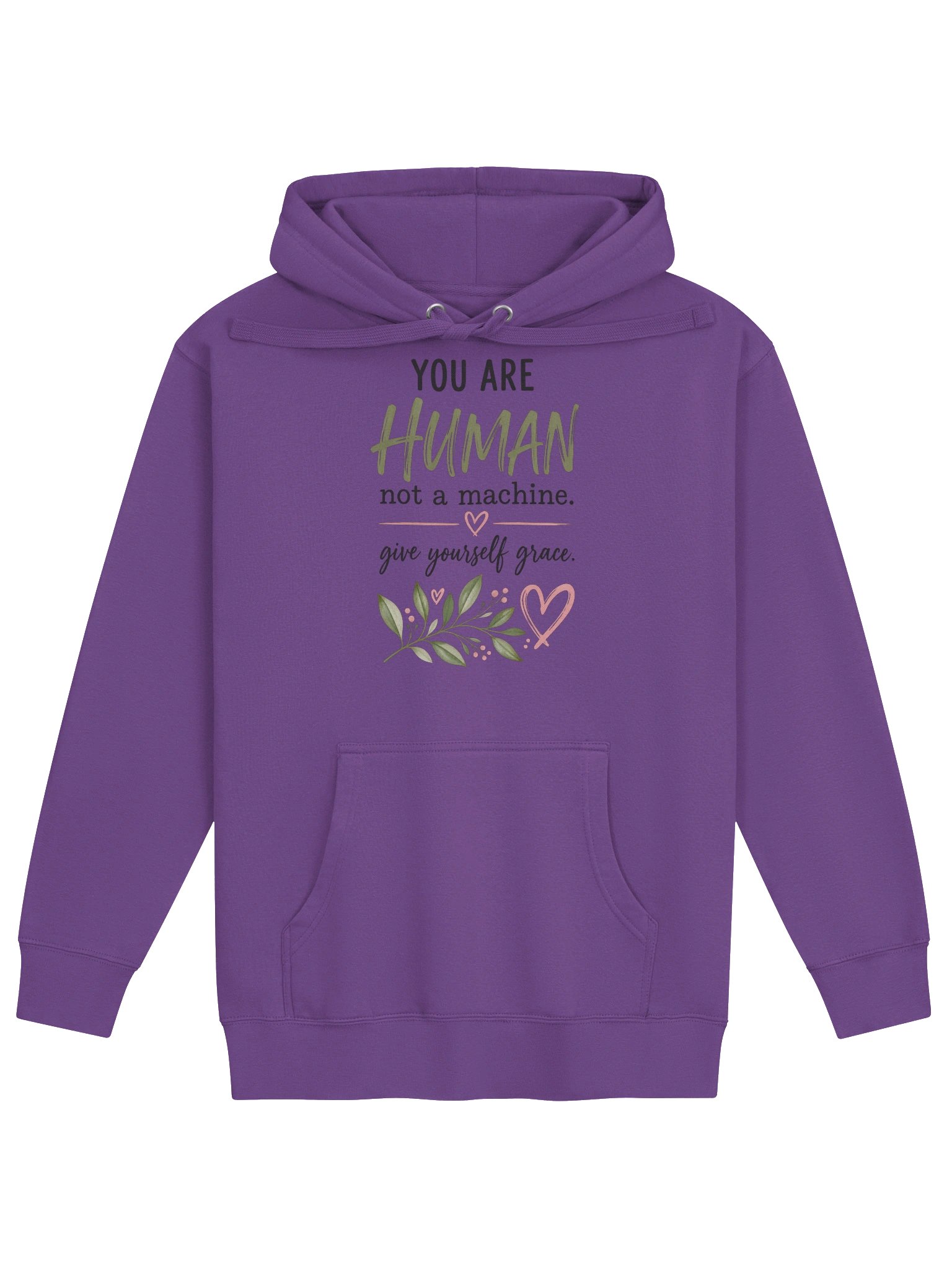 You Are Human, Not a Machine Hoodie product image (3)