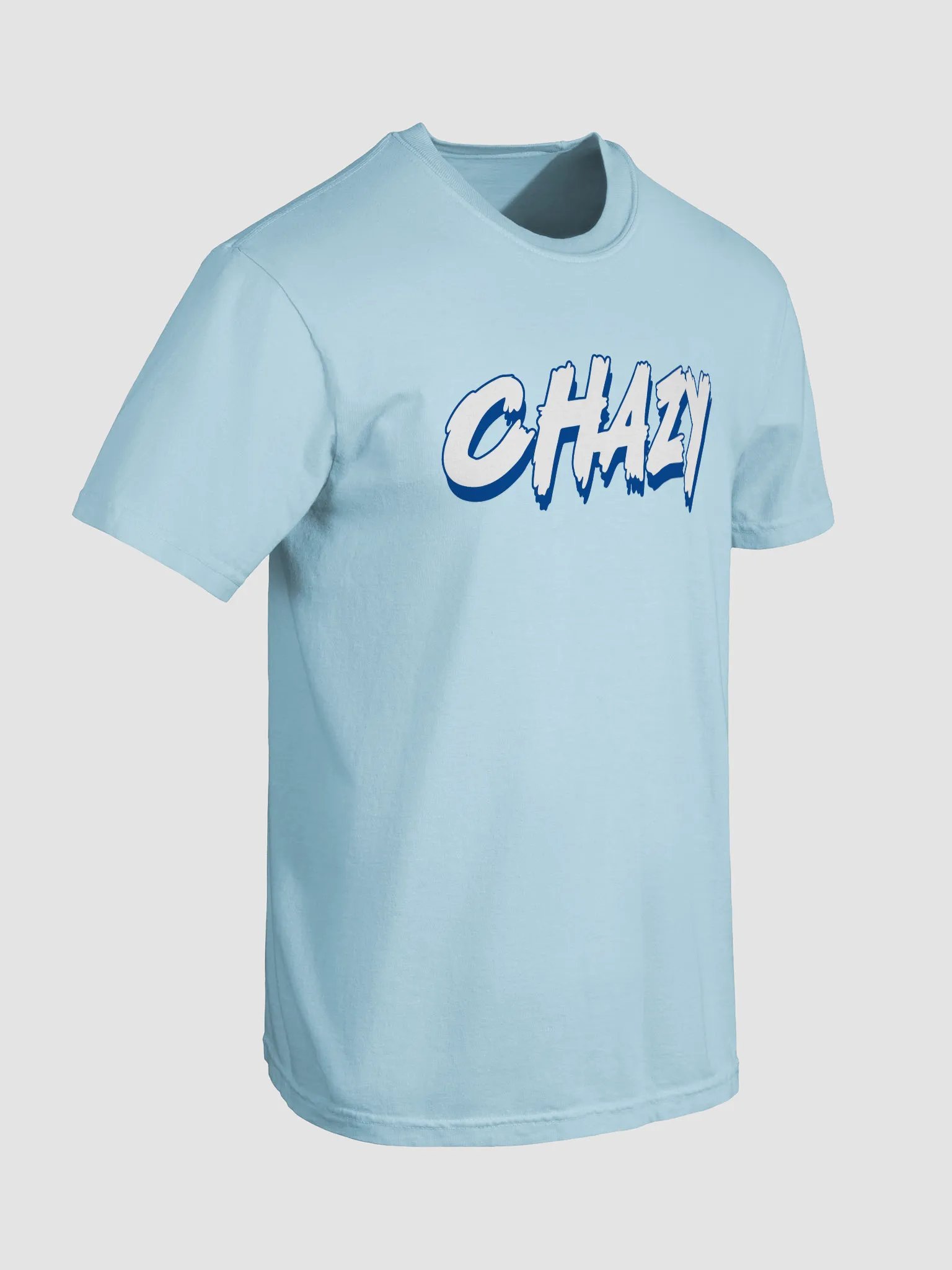 Printed Chazy blue T-shirt product image (7)