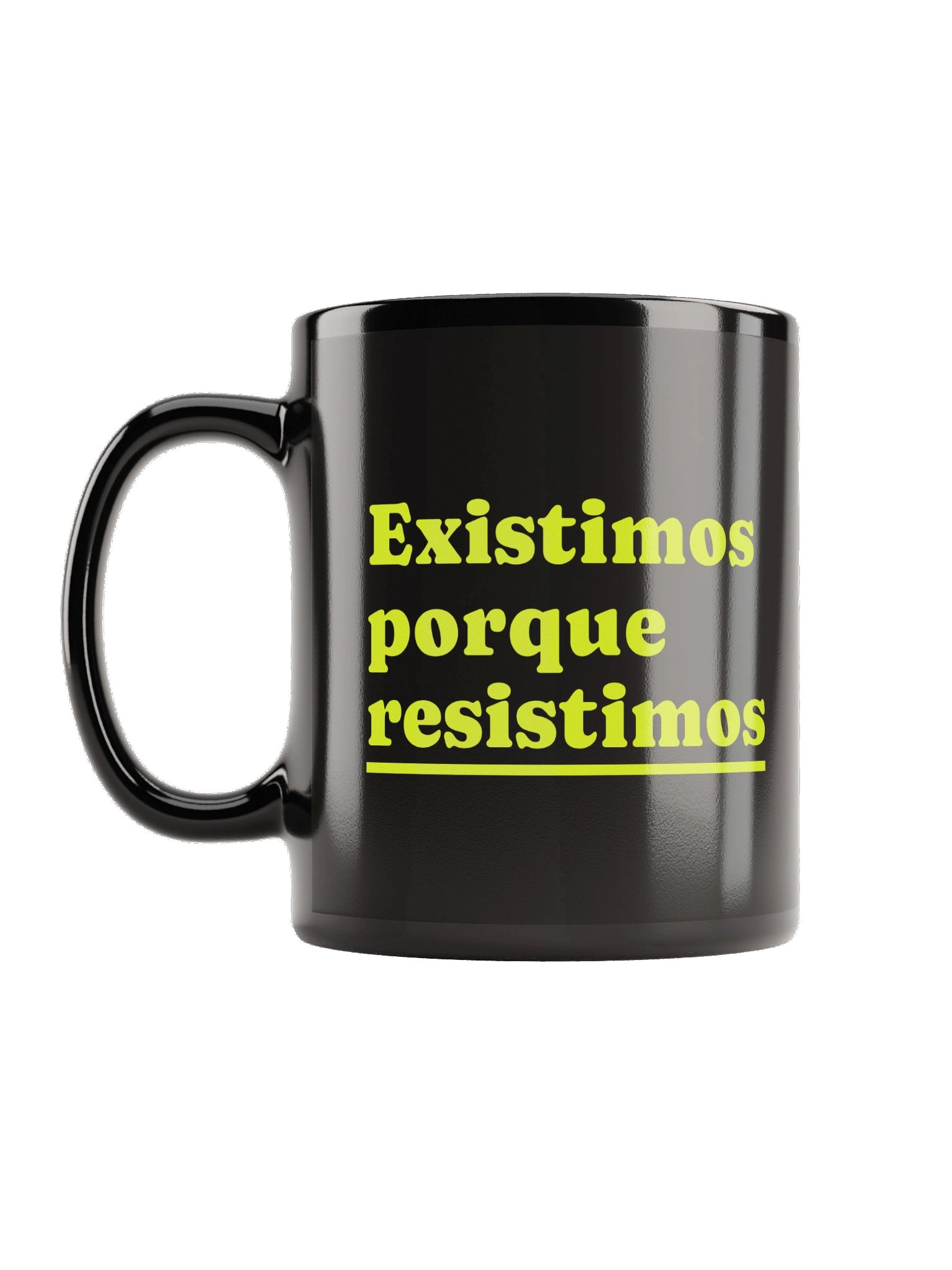 Existimos Black Mug product image (1)