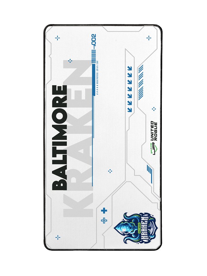 Baltimore Kraken White Desk Mat product image (2)