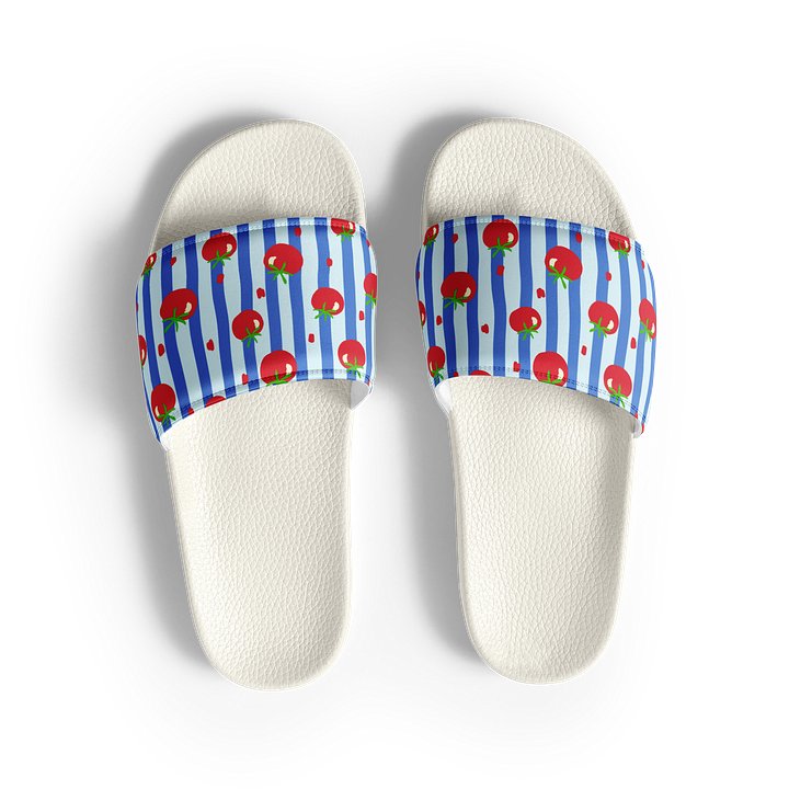 SweetFeet Tomato Waves Women's Slides product image (1)