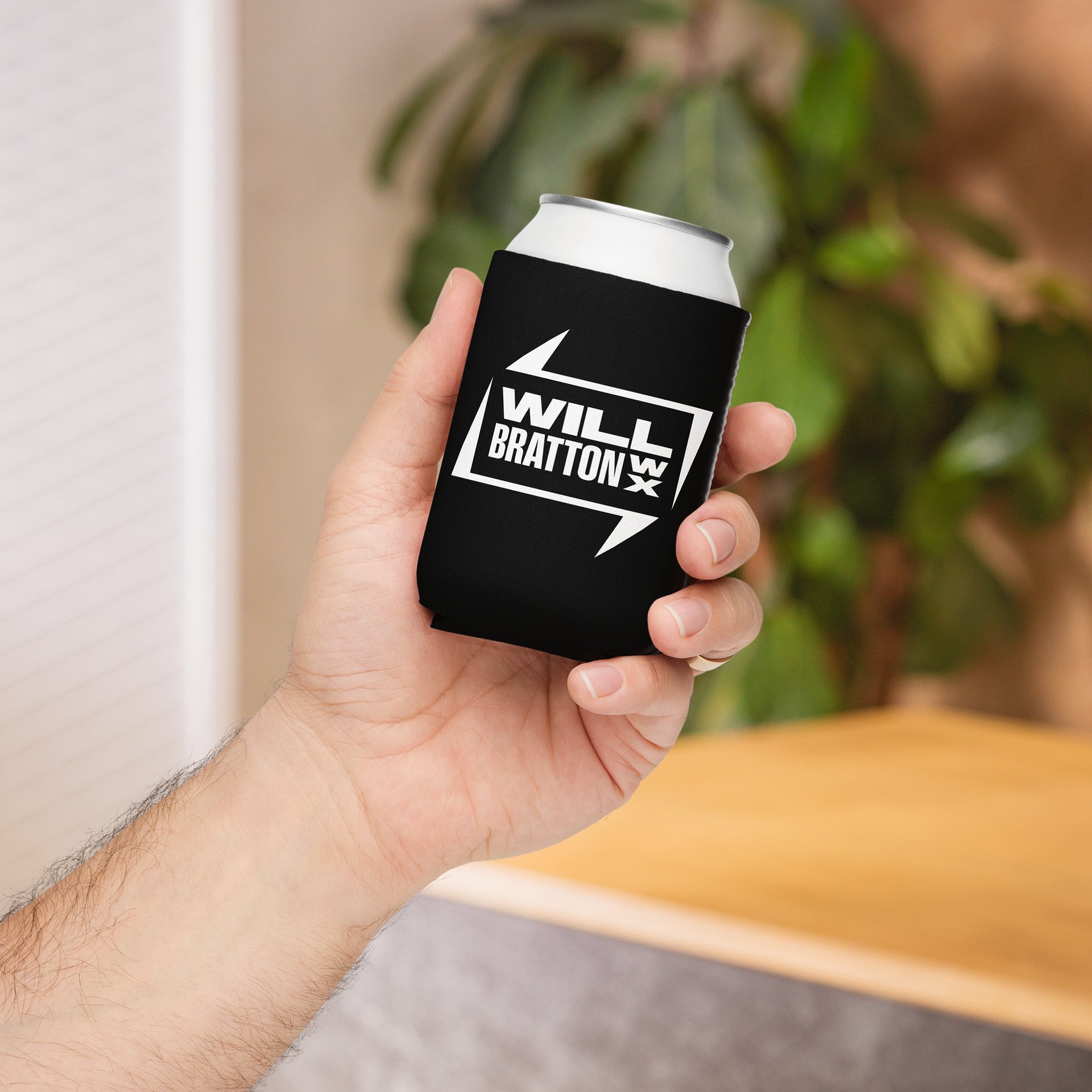WillBrattonWx 120z Koozie (Black-out) product image (4)