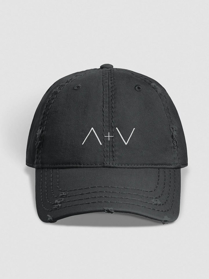 Peak and Pit Distressed Dad Hat product image (1)