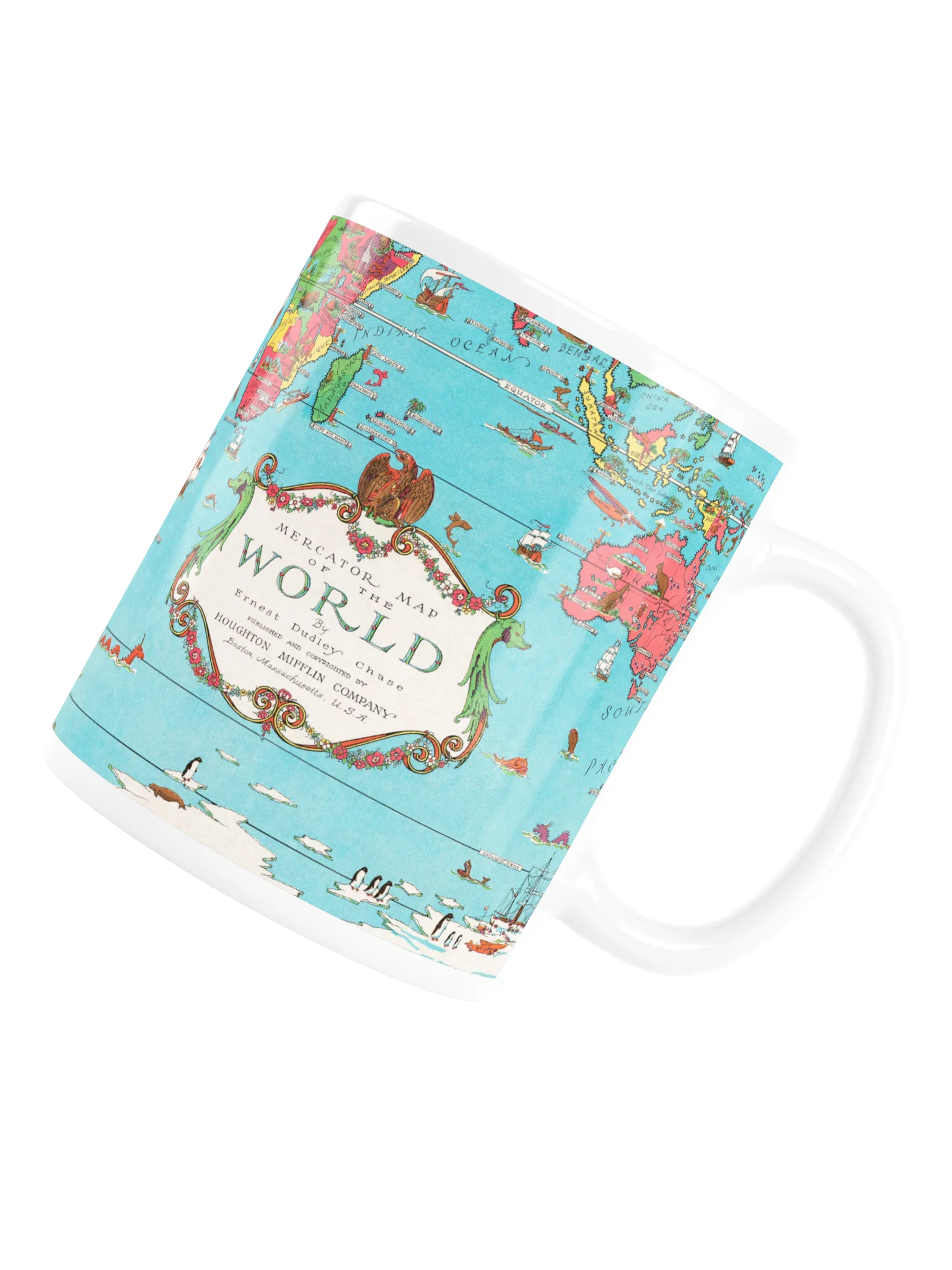 A Mercator Map World Mug product image (6)