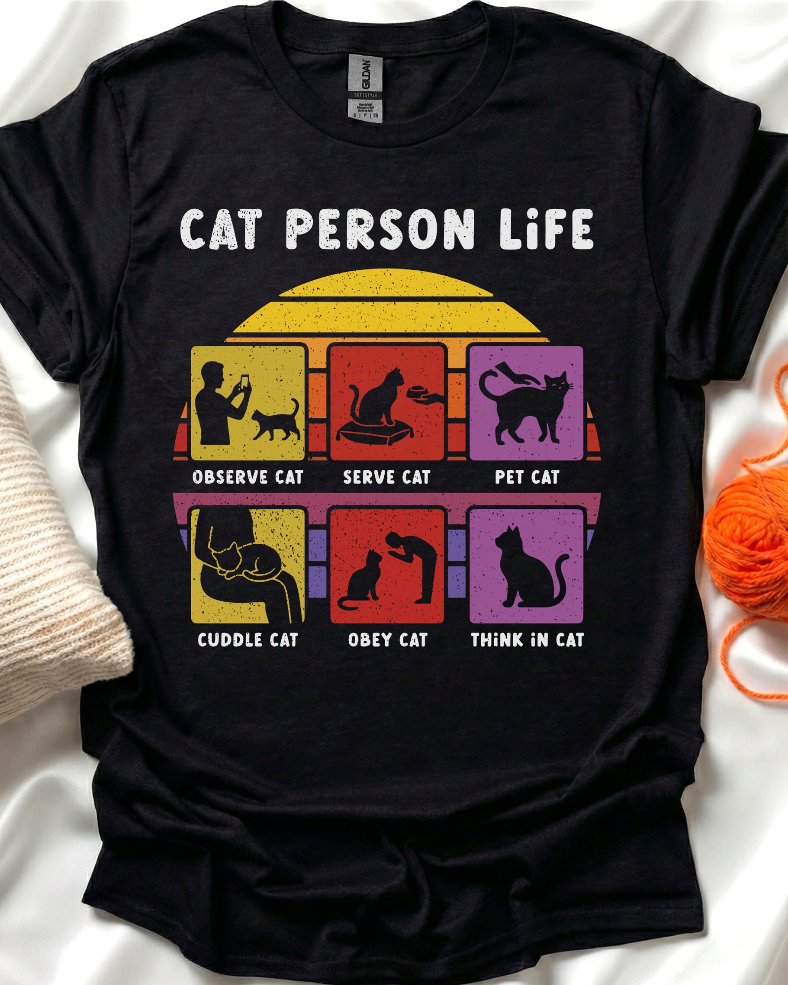 Cat Person Life T-Shirt product image (1)