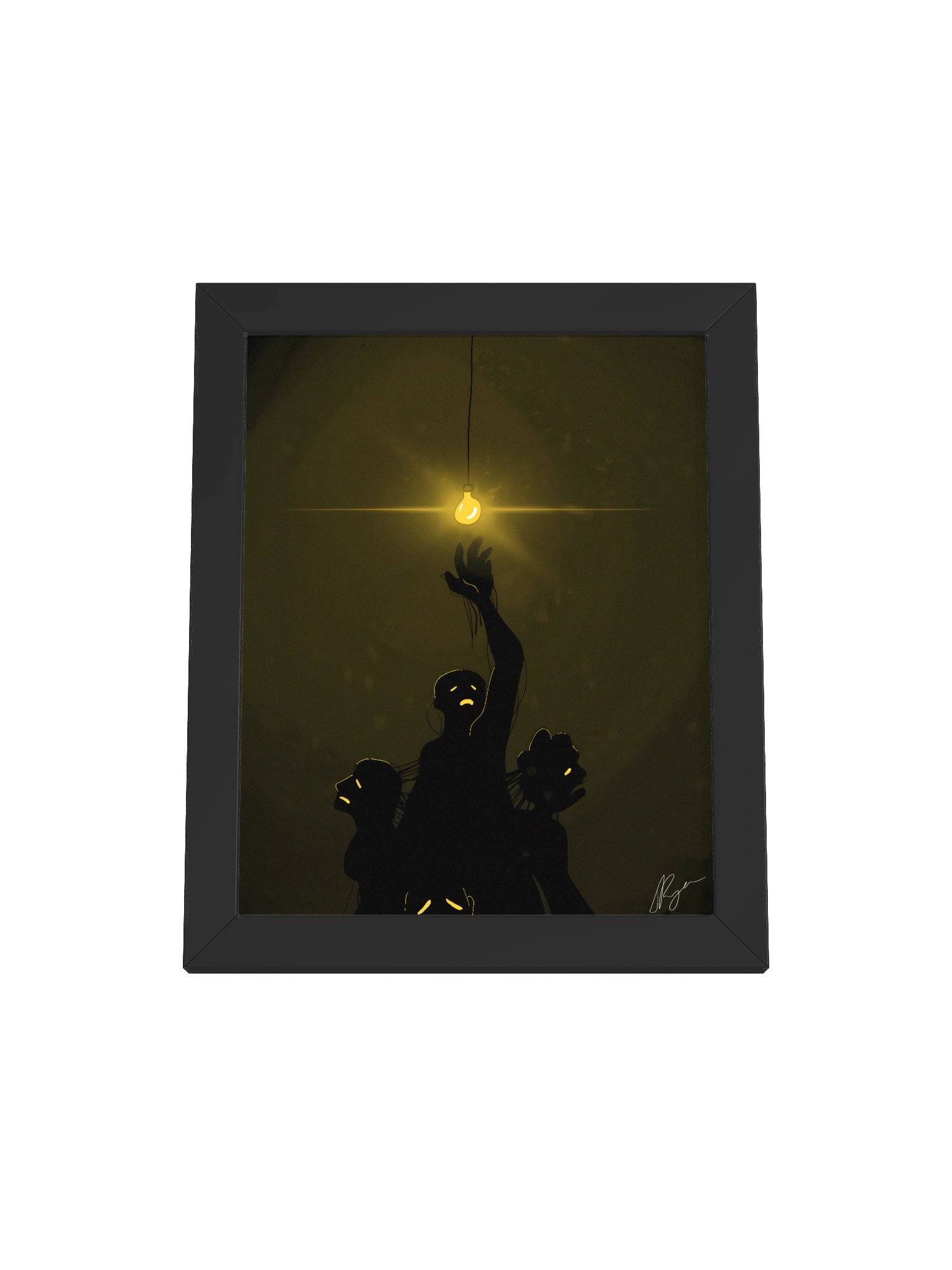 The Light — Framed Print product image (97)