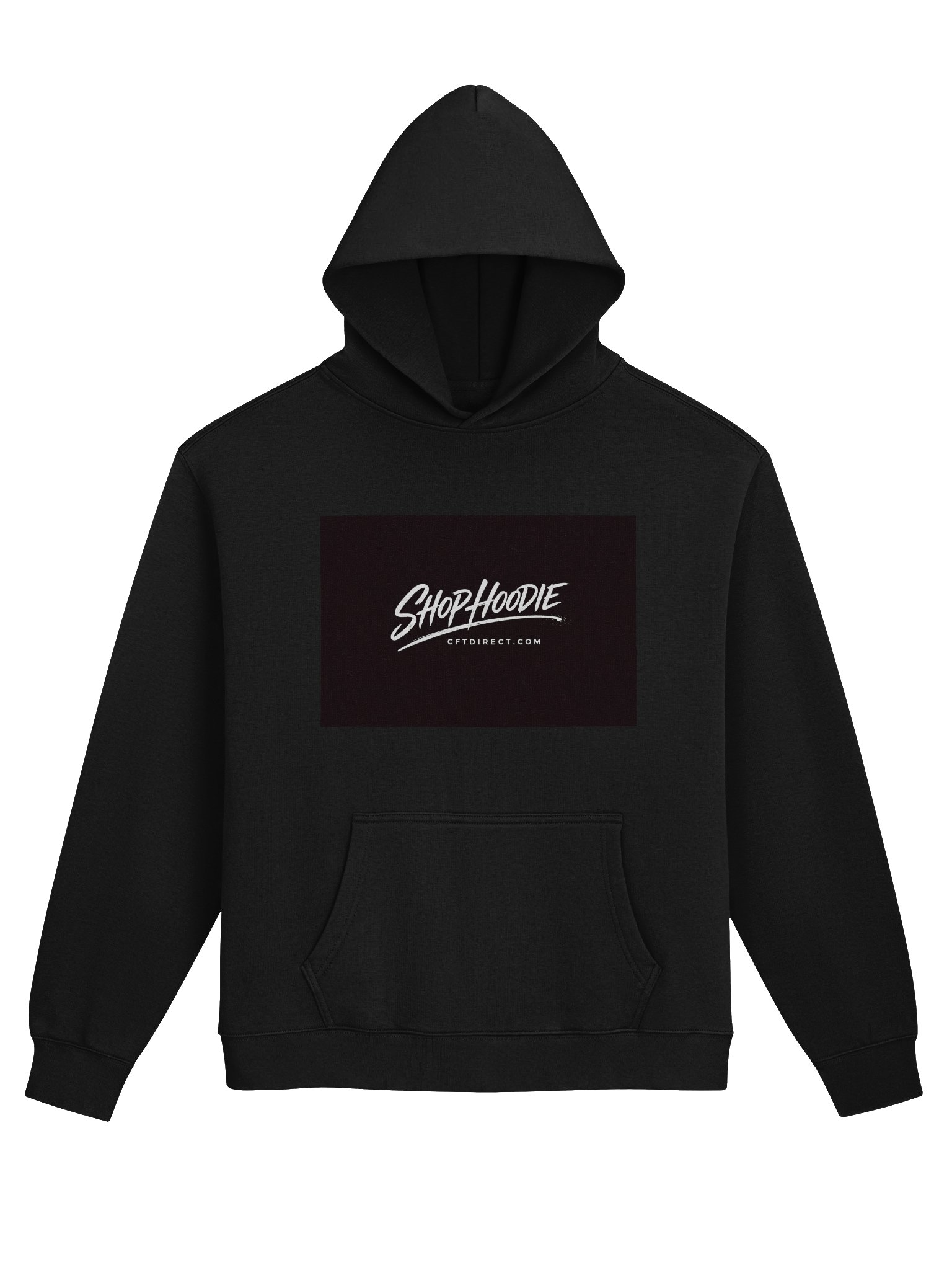 ShopHoodie Black Logo Hoodie by Shop Hoodie product image (1)