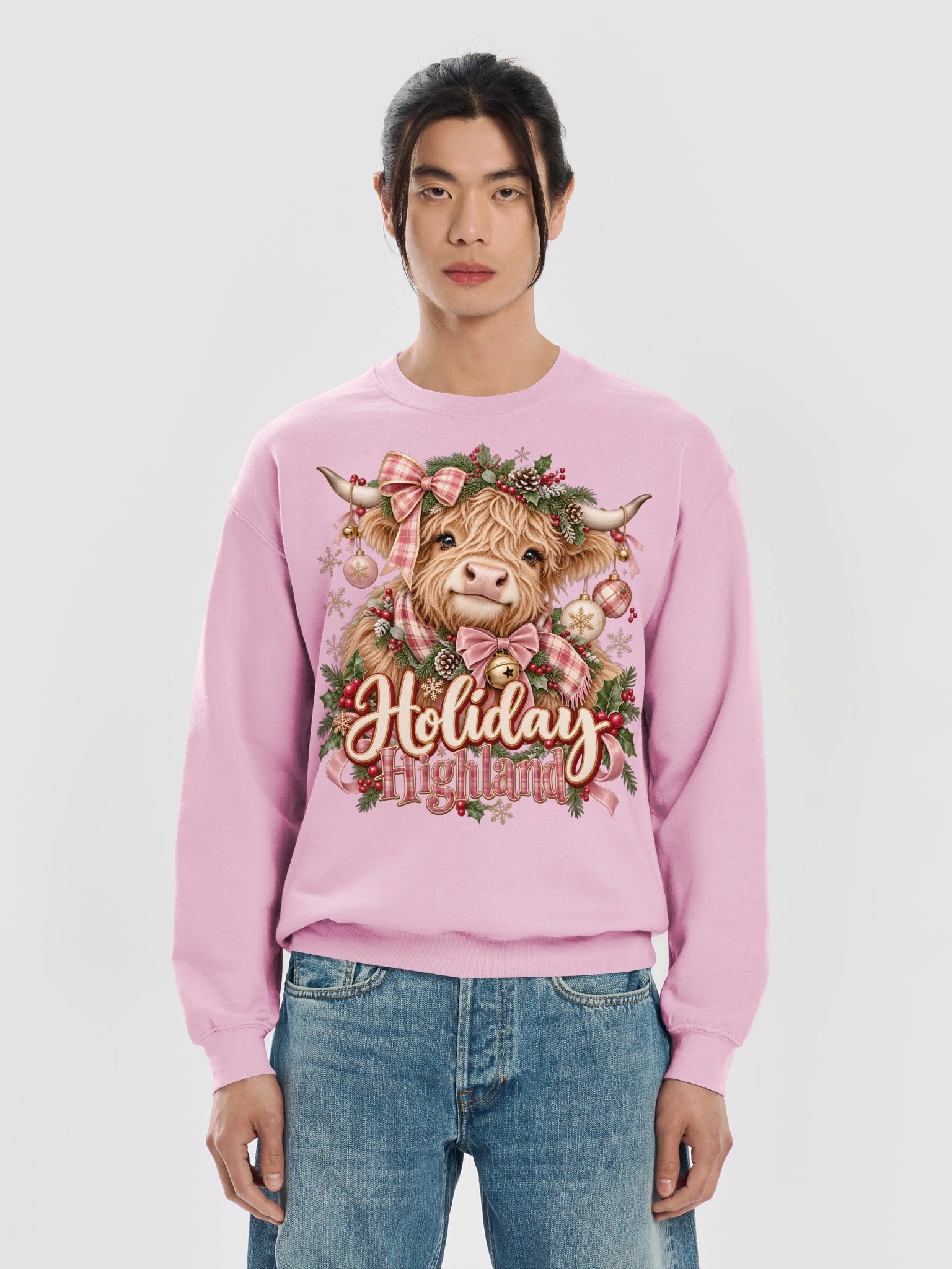 Holiday Highland Coquette Christmas Cow product image (3)