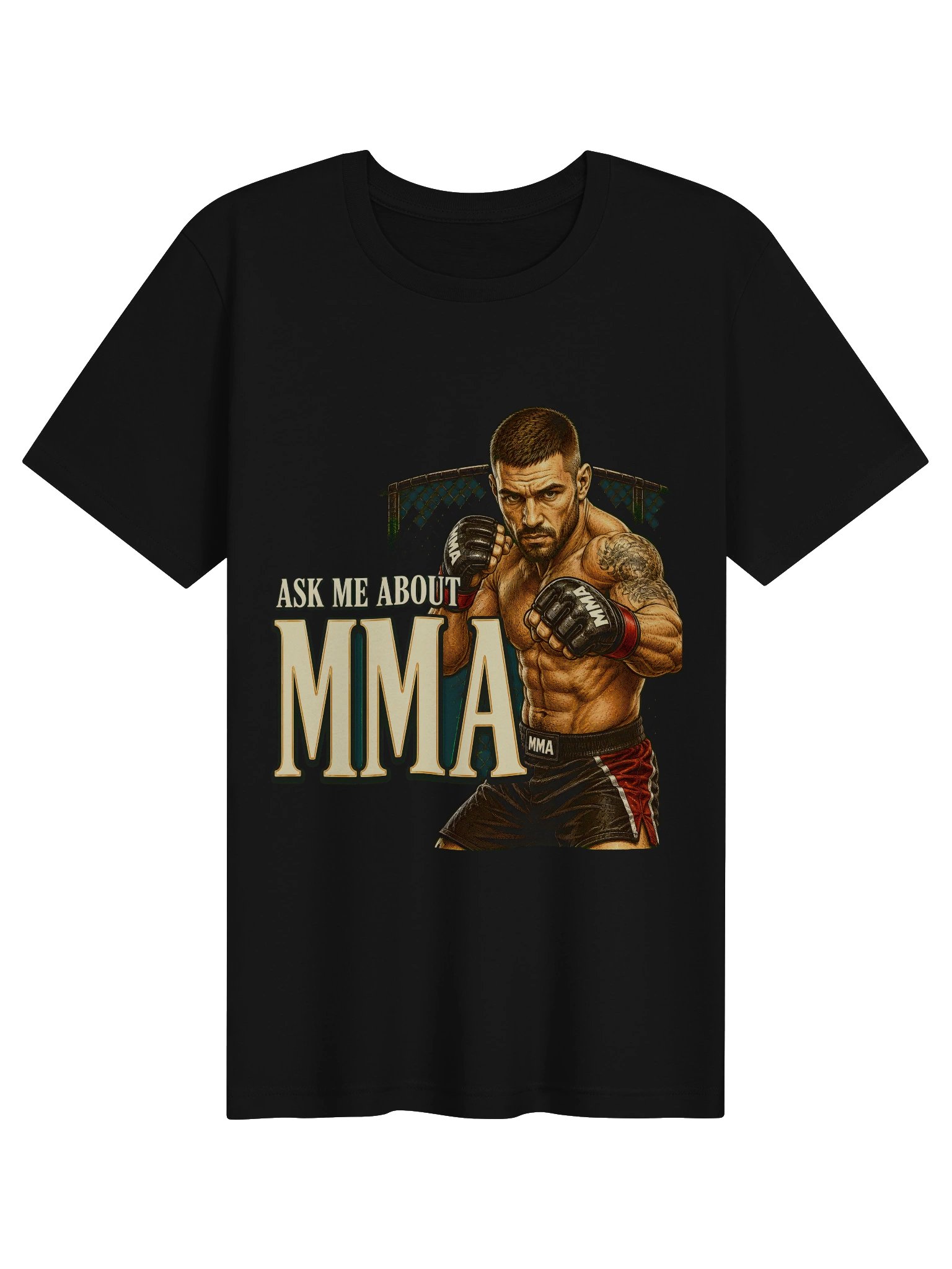 Ask Me About MMA Tee product image (1)