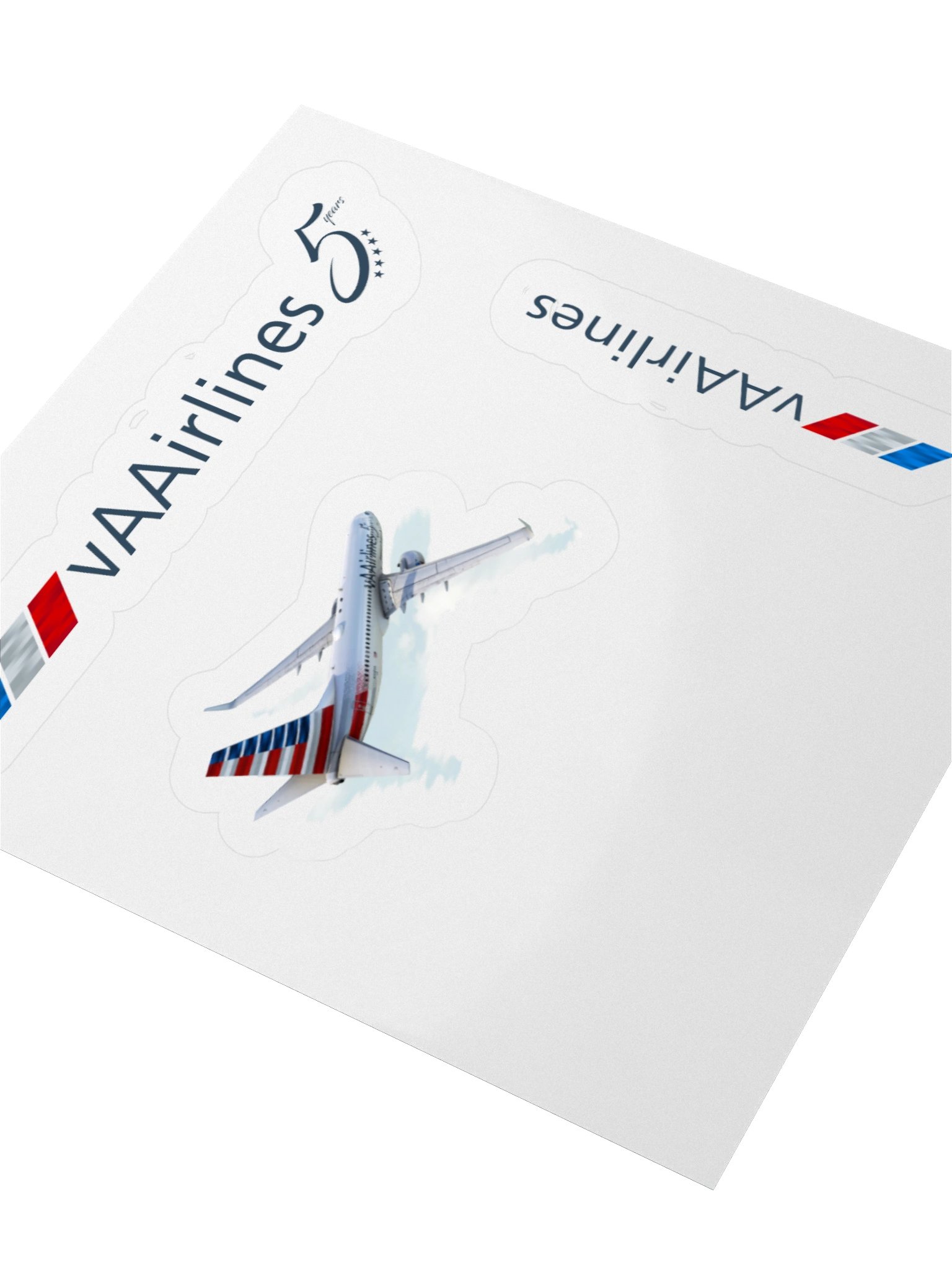 B737 5 Year Watercolor Sticker Set product image (7)