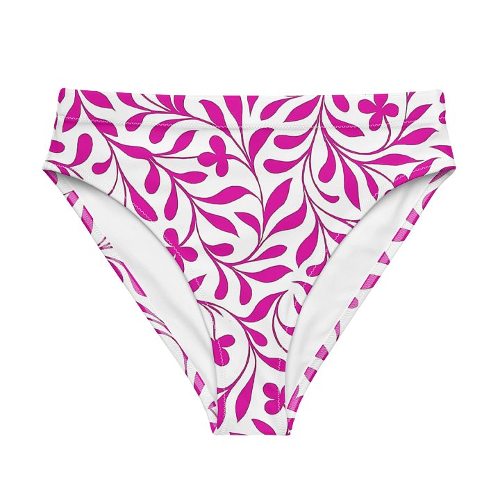 Blossom Flow Recycled High Waist Bikini Bottom product image (1)