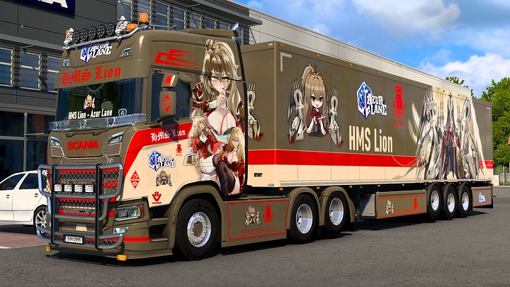 [ETS2] HMS Lion - Azur Lane [Combo Skin] product image (1)