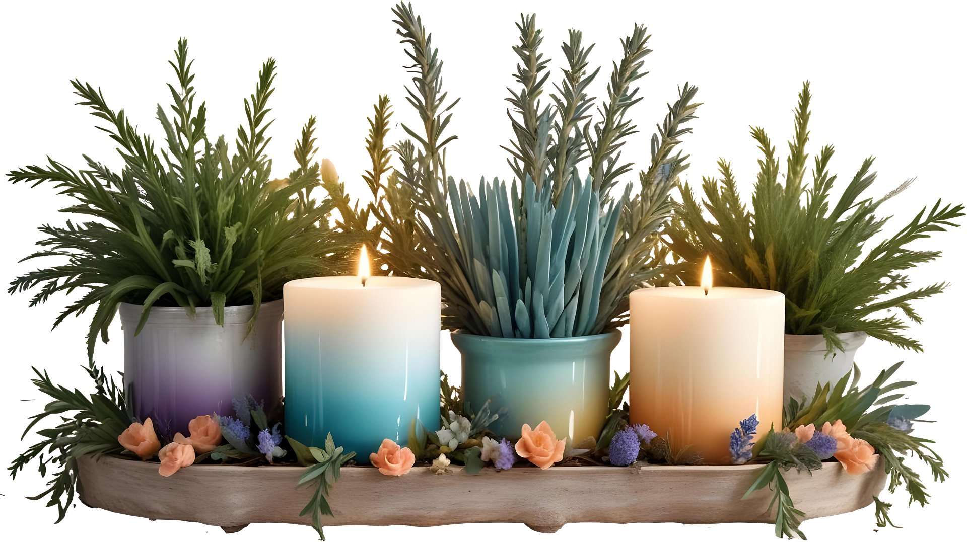 Set of 6 Provence-Inspired Objects, PNG product image (2)